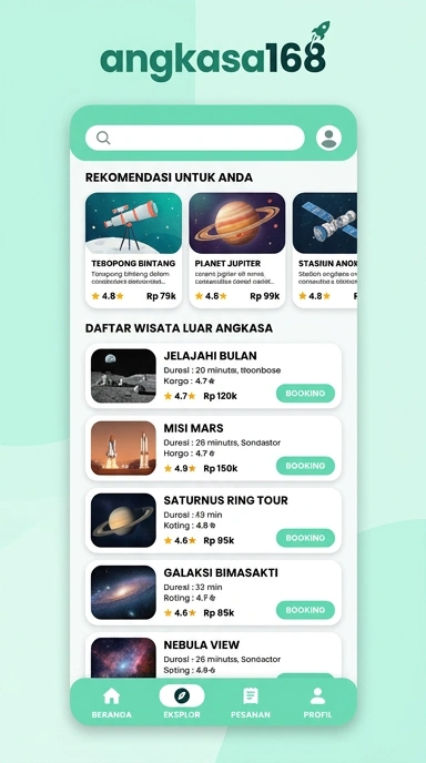 Temukan Aplikasi Populer & Kanal Uji di angkasa168—Pusat Akses Katalog Terlengkap