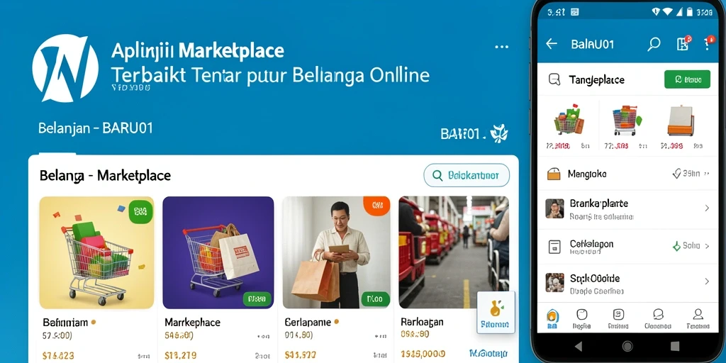 Tampilan antarmuka pengguna aplikasi BARU01 yang menarik dan mudah digunakan.