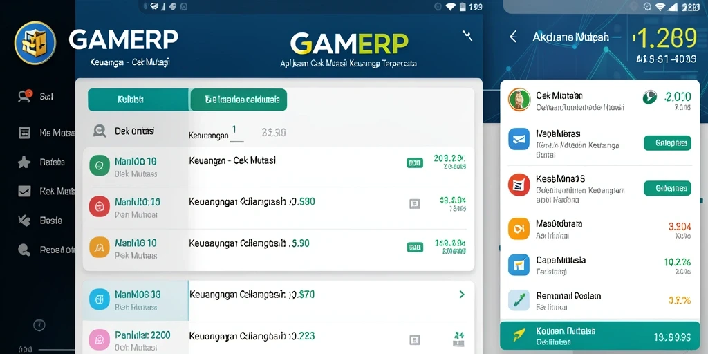Tampilan antarmuka GAMERP yang user-friendly untuk cek mutasi.