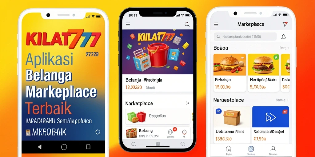Tampilan antarmuka KILAT777 yang modern dan menarik untuk berbelanja.